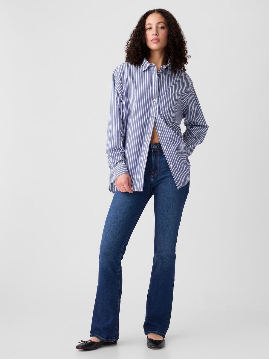 Bootcut flare-fit jeans with high waist_5