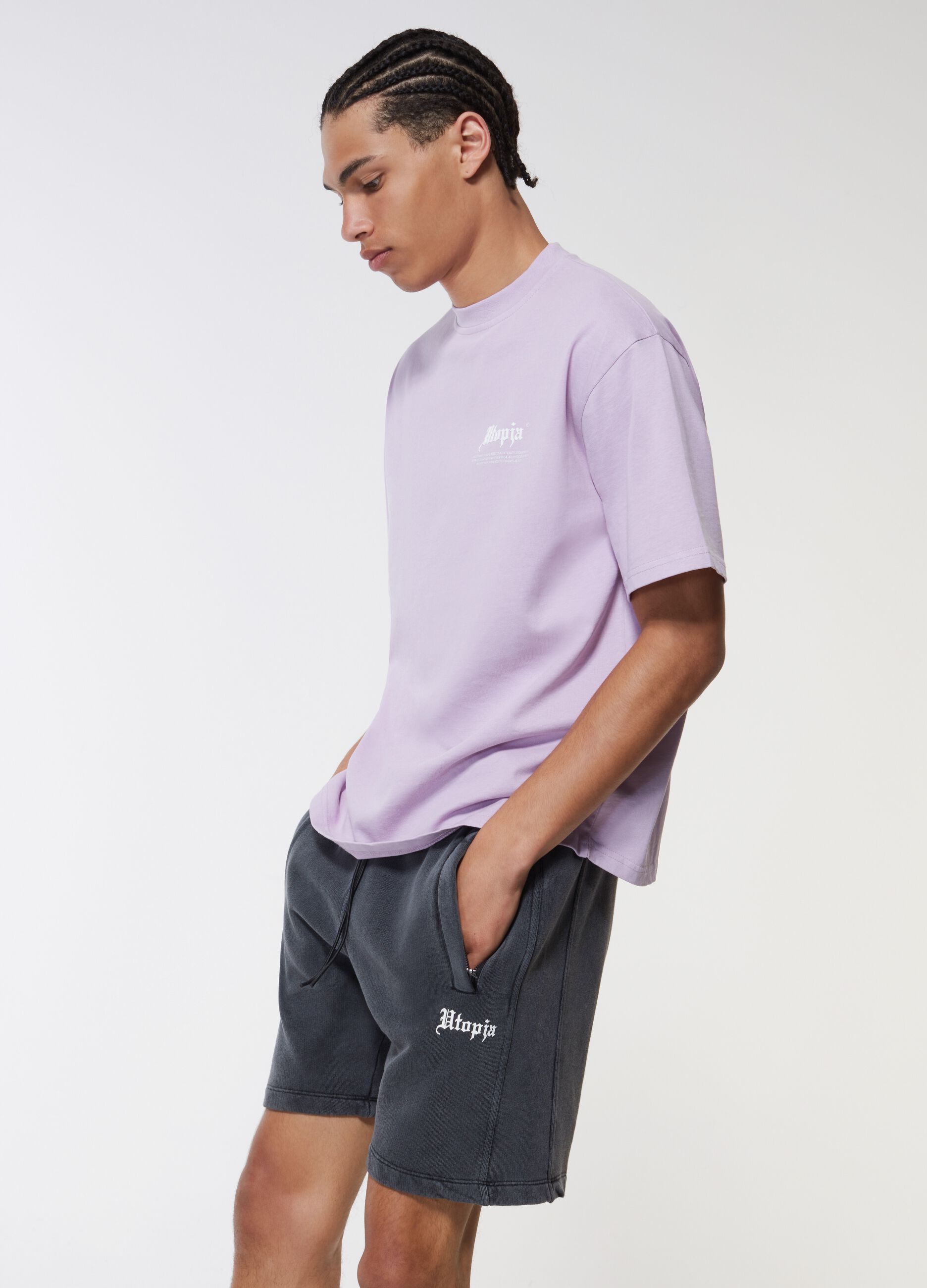 Graphic T-shirt Lilac_0