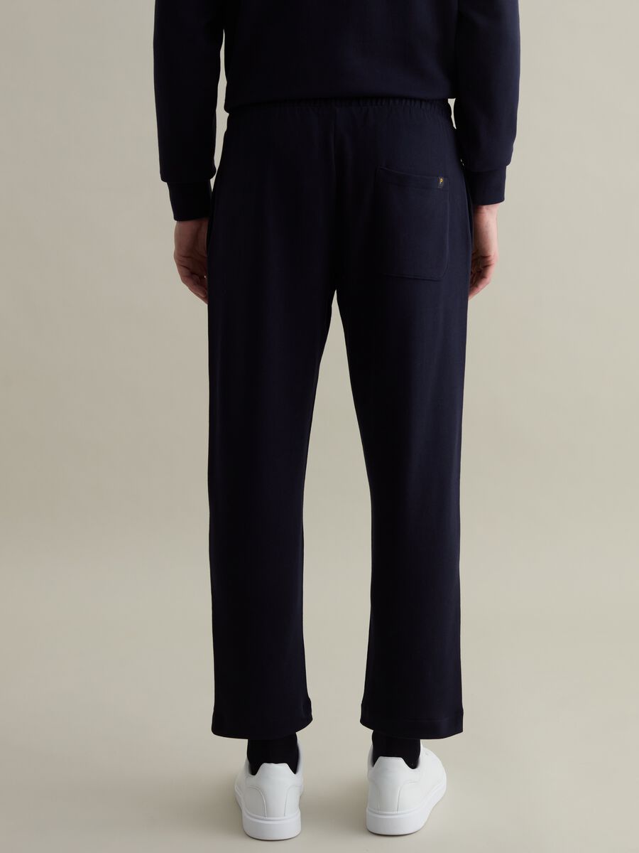 French terry joggers with drawstring_2