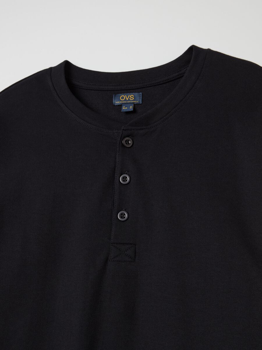 Long pyjamas with granddad neckline_5