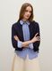 Cardigan in puro cotone blu regular fit con bottoni_2