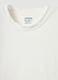 White organic cotton slim-fit short-sleeve T-shirt_2