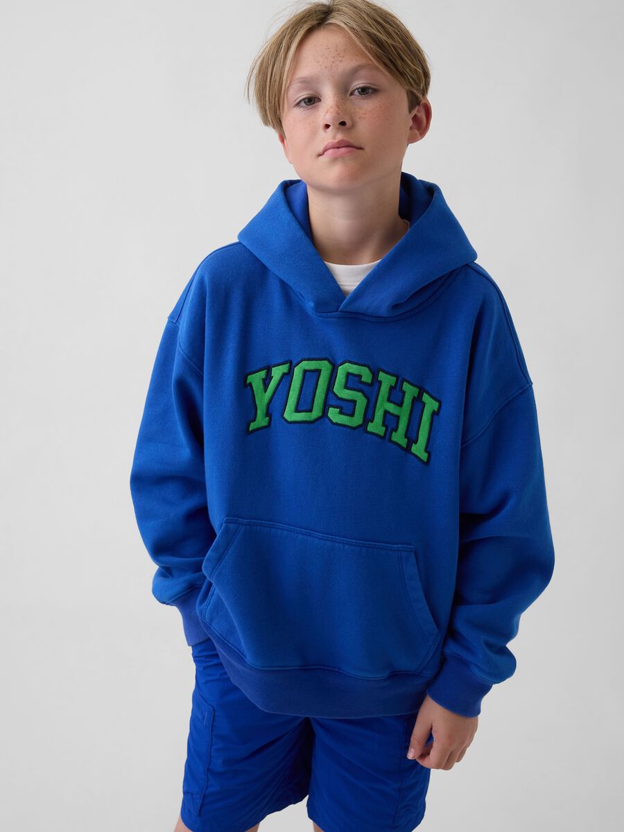 Super Mario Nintendo mixed-cotton hoodie_1