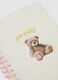 Grey Paper Notebook with Teddy Bear_1