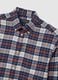Multicolour long-sleeve shirt in pure cotton, regular fit, checked_1