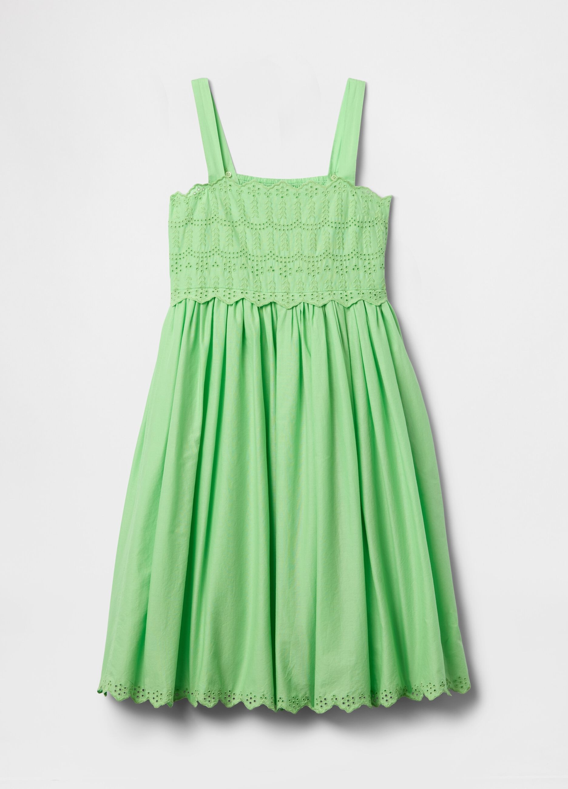 Gap Kids Green Cotton Dress