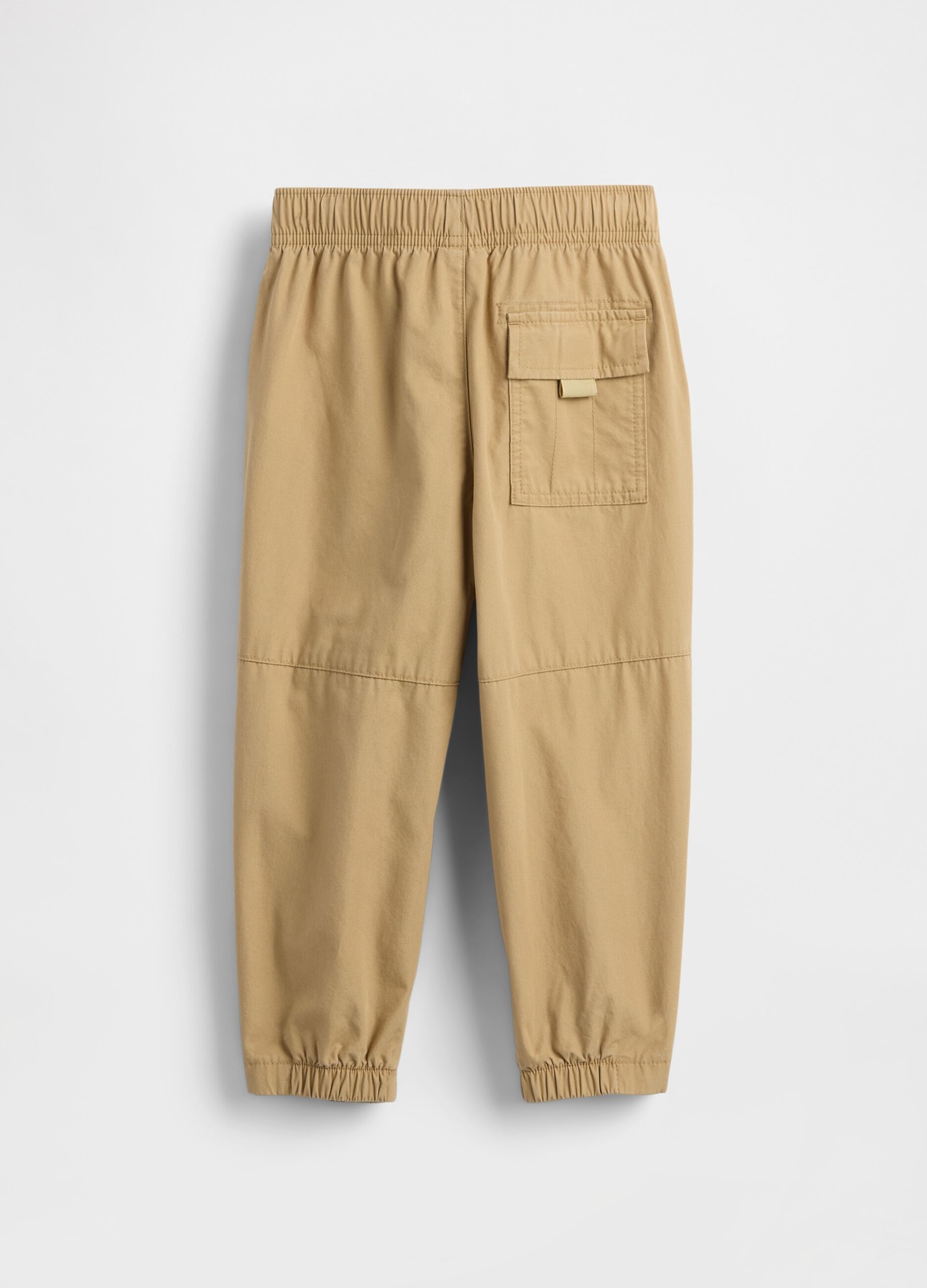 Brown trousers in pure cotton