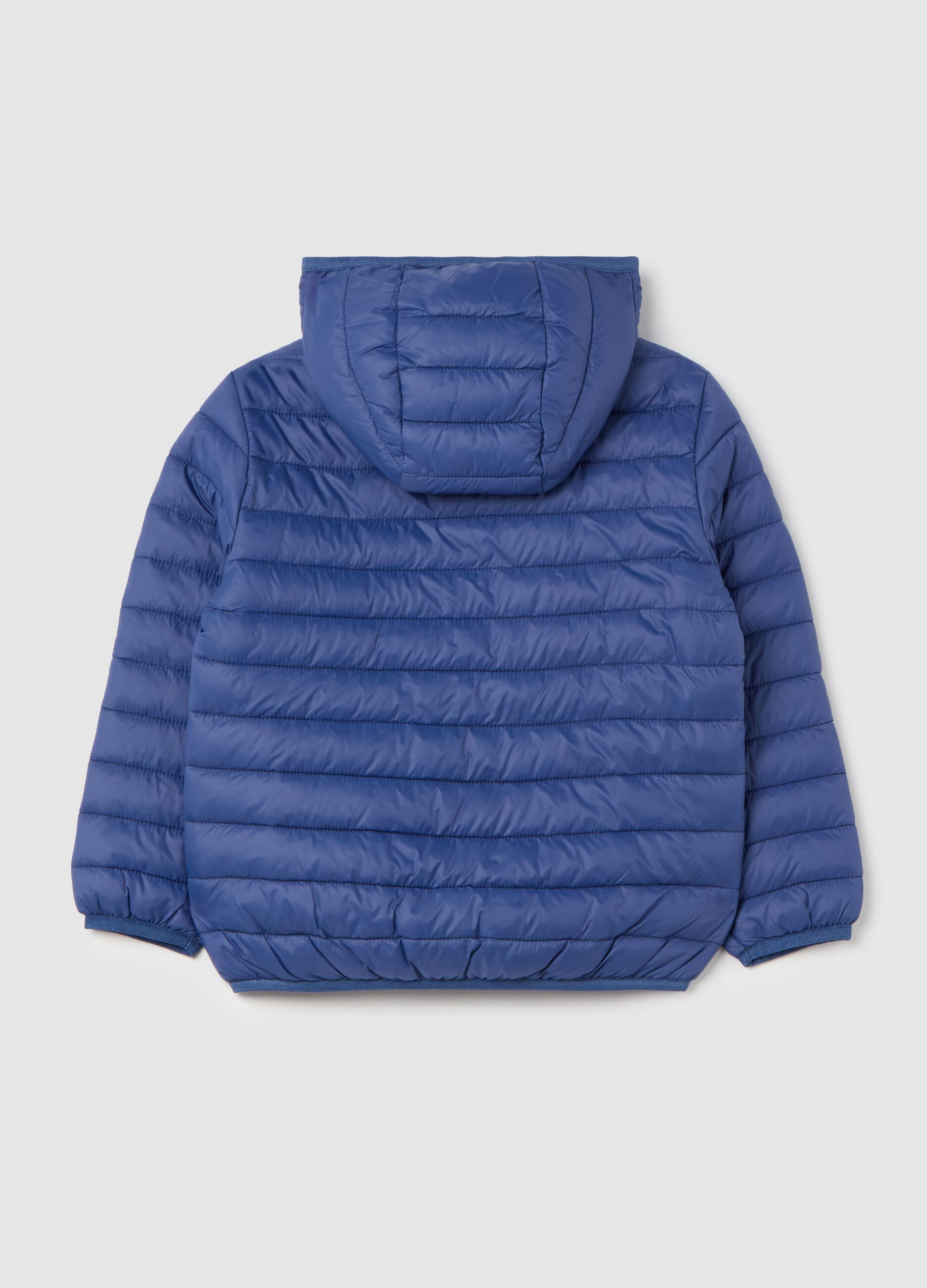 Ultralight down jacket with hood