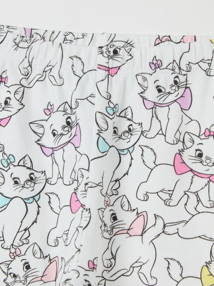 Cotton pyjamas with Marie print_3