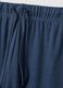 Mottled blue organic cotton pyjamas with crew neck_1