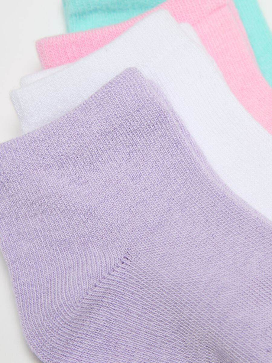 Five-pair pack short stretch socks_1