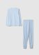 Blue Organic Cotton Pyjamas_1