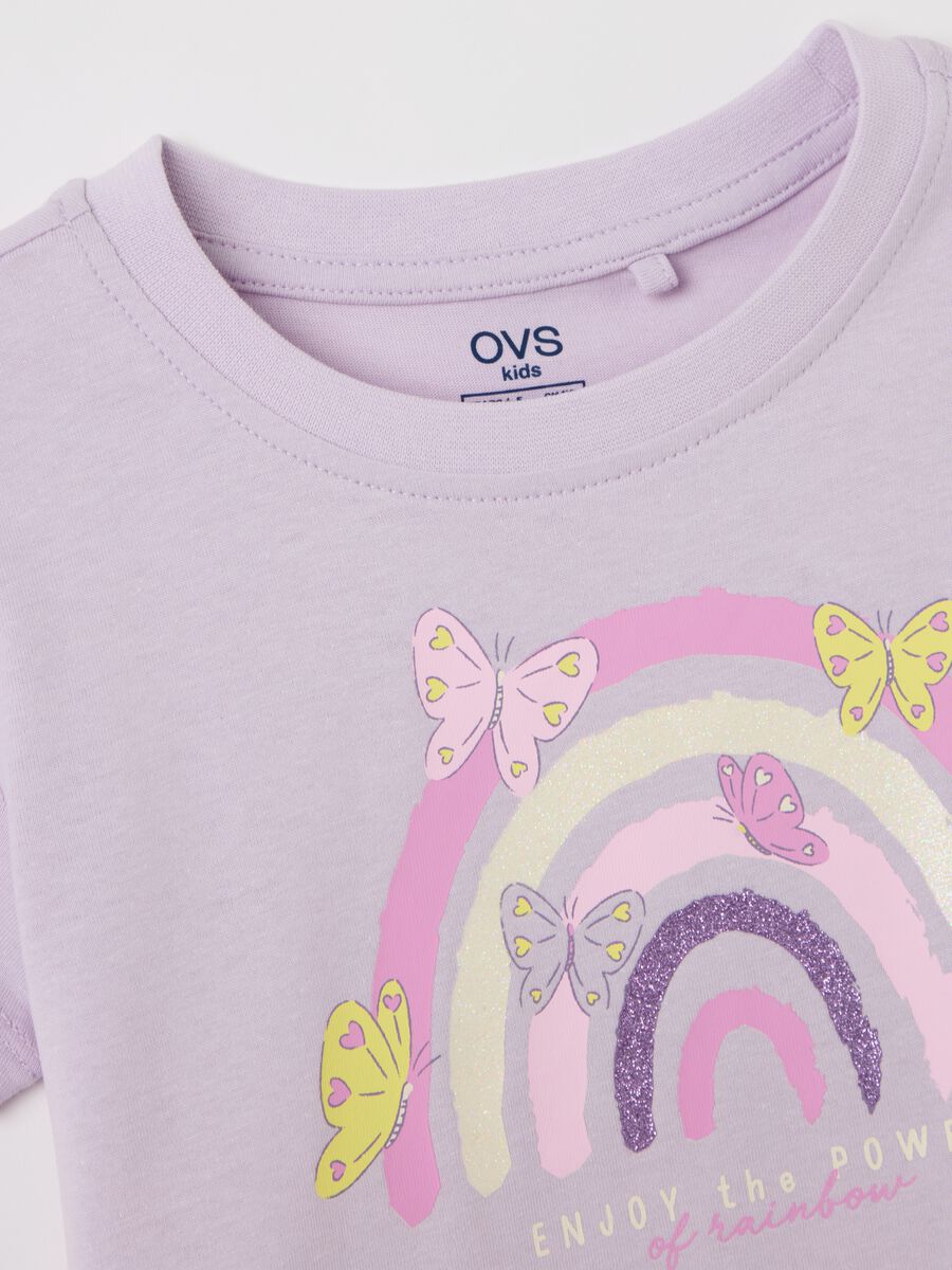 Cotton T-shirt with print_2