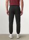 Dark grey regular-fit cotton-blend joggers_2