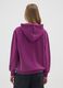 Purple cotton blend sweatshirt regular fit_2