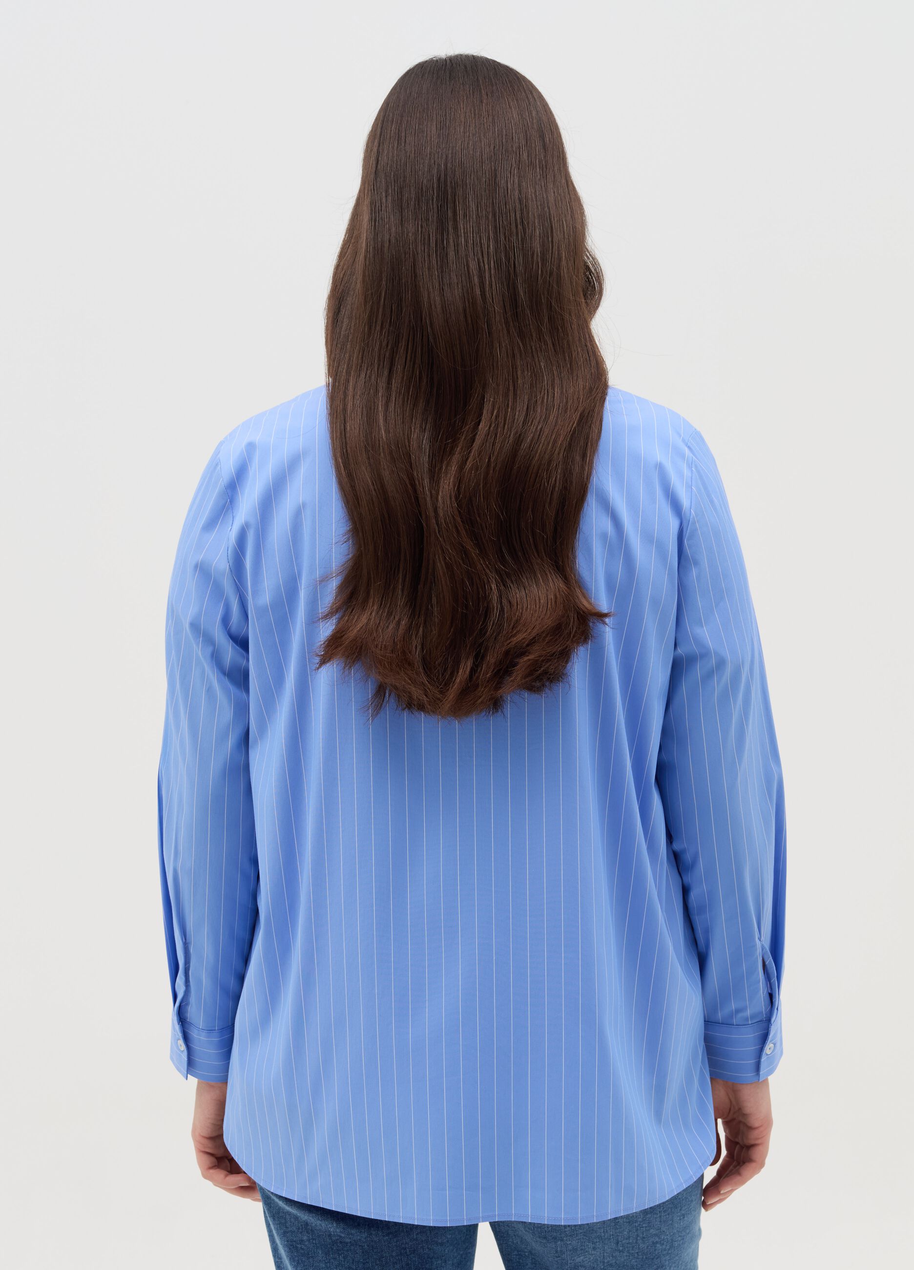 MYA Curvy stripe pattern shirt