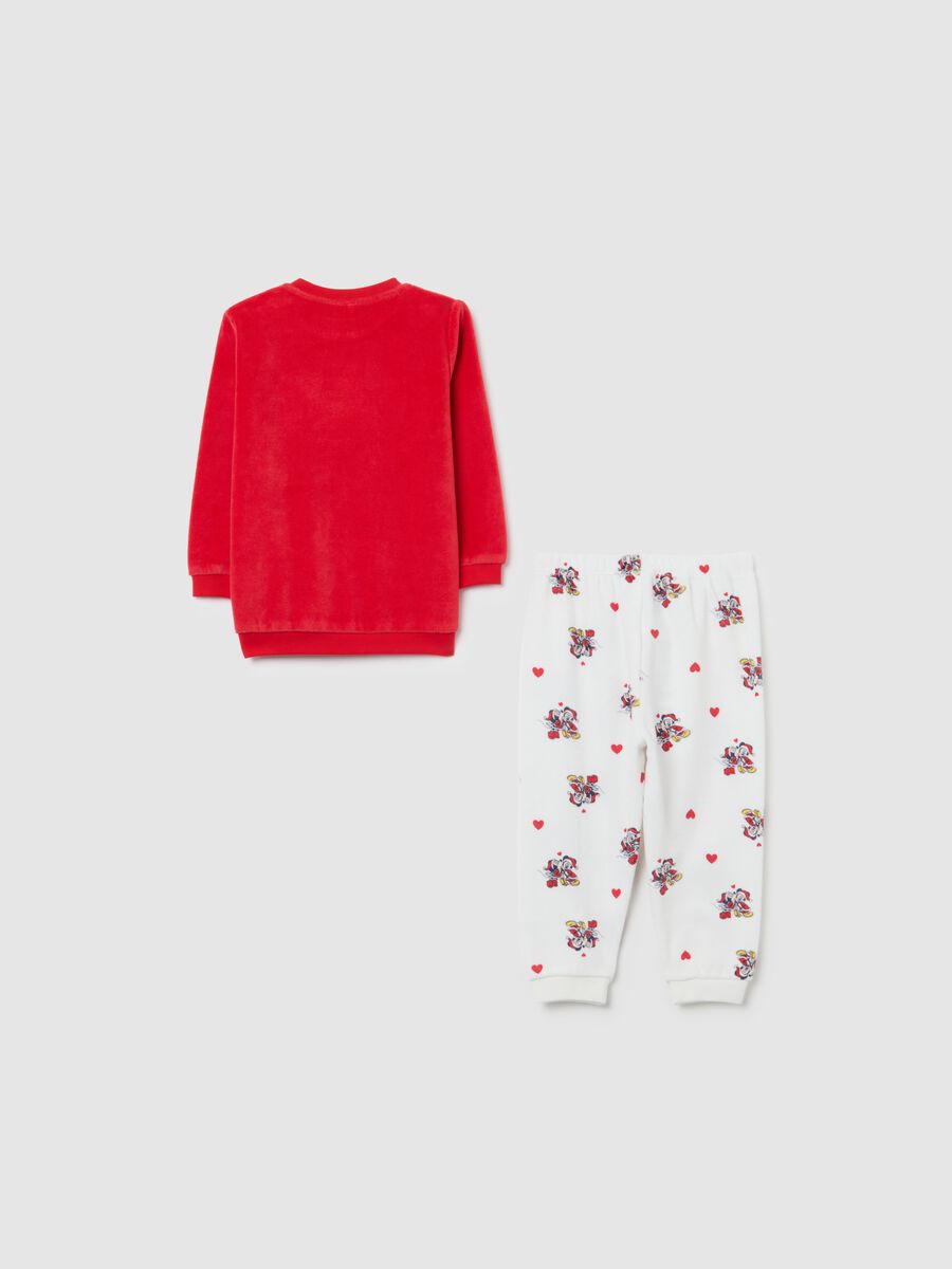 Baby girl pyjamas in multicoloured cotton blend regular fit with print_1