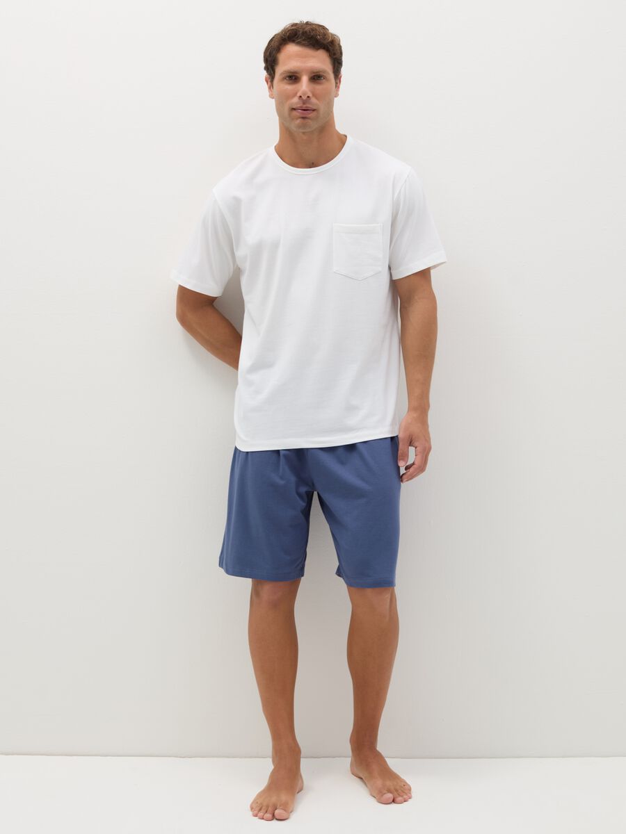 Short pyjamas with T-shirt with pocket_0
