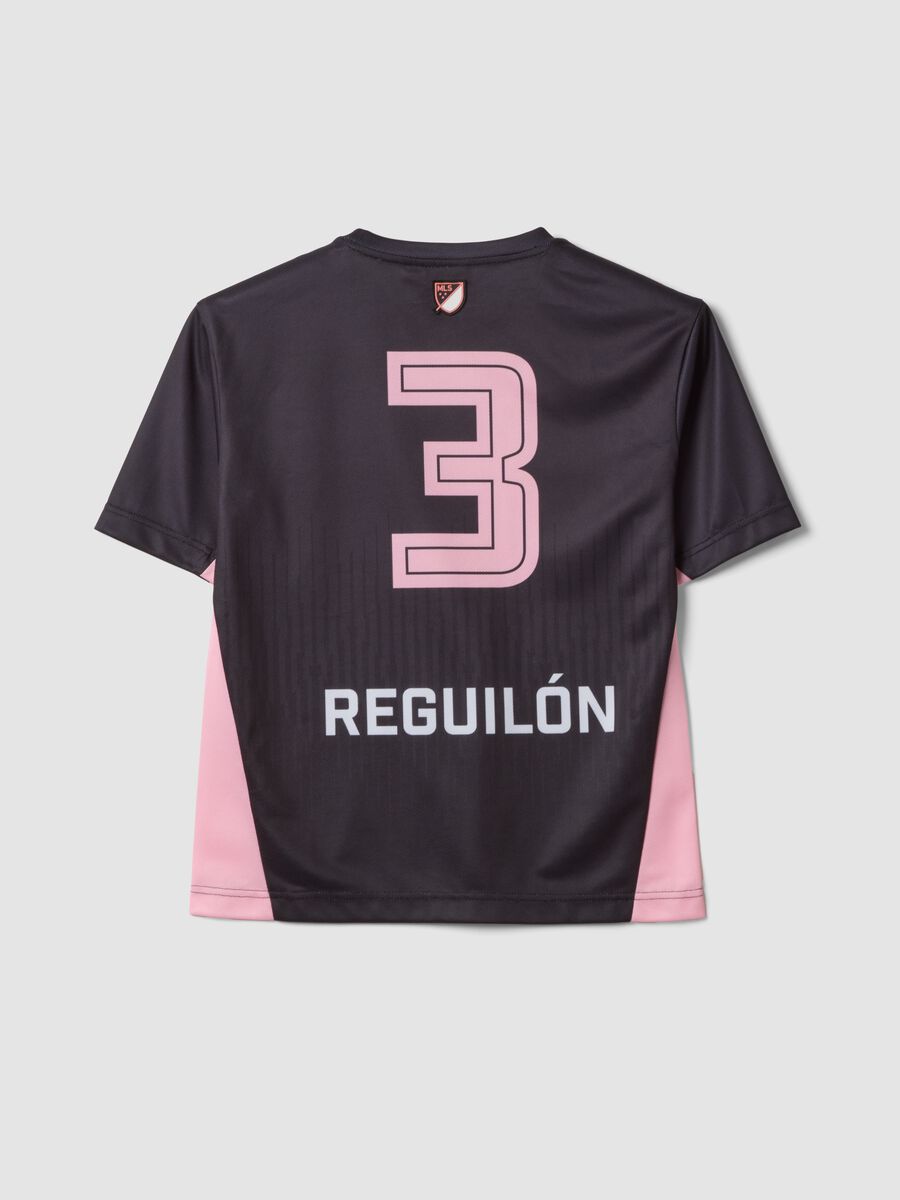 T-shirt nera a maniche corte regular fit_4