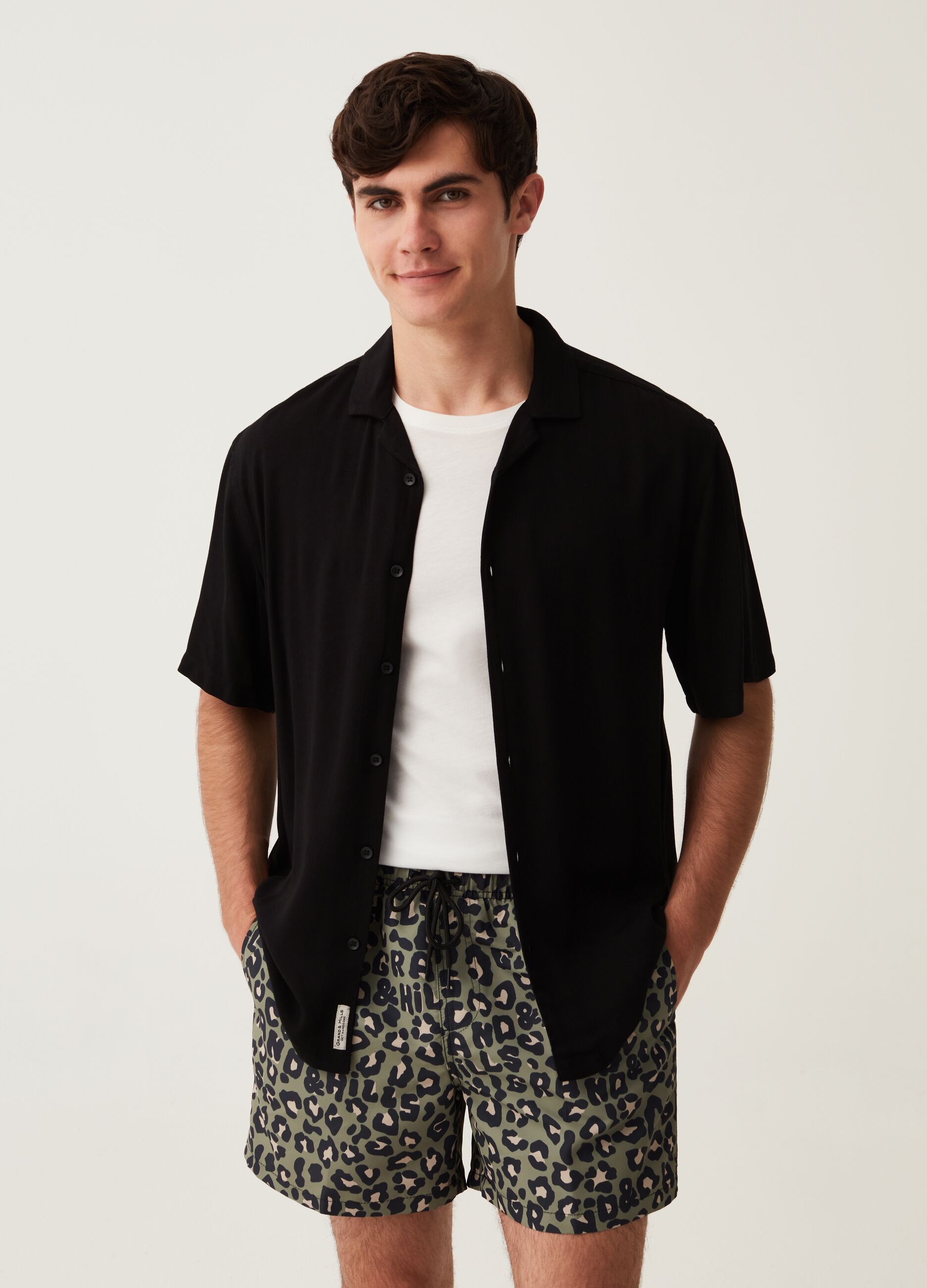 Costume boxer stampa animalier Grand&Hills_0