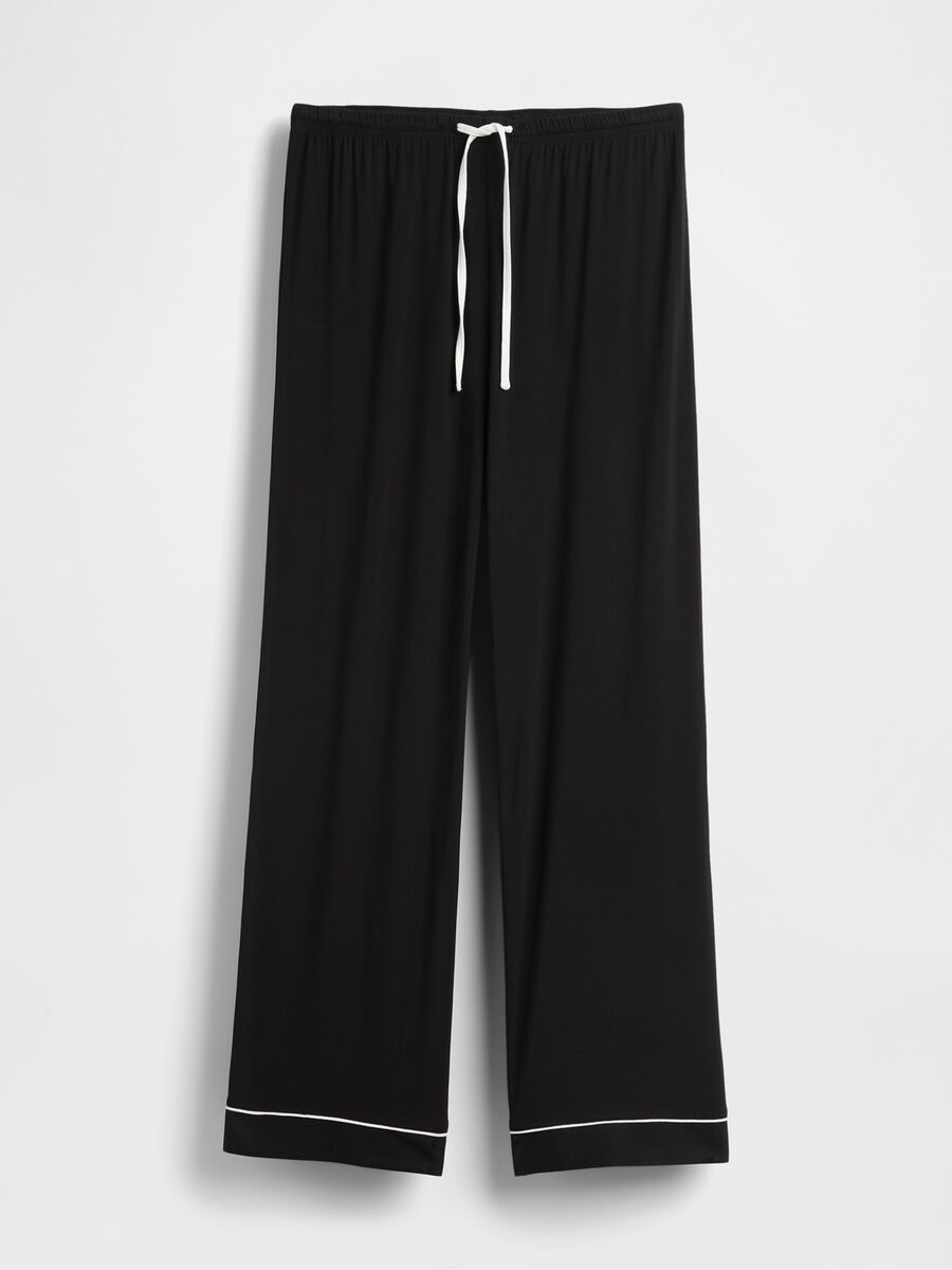 Black Stretch Pyjamas_4