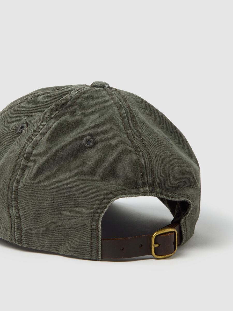 Cappello in puro cotone verde_2