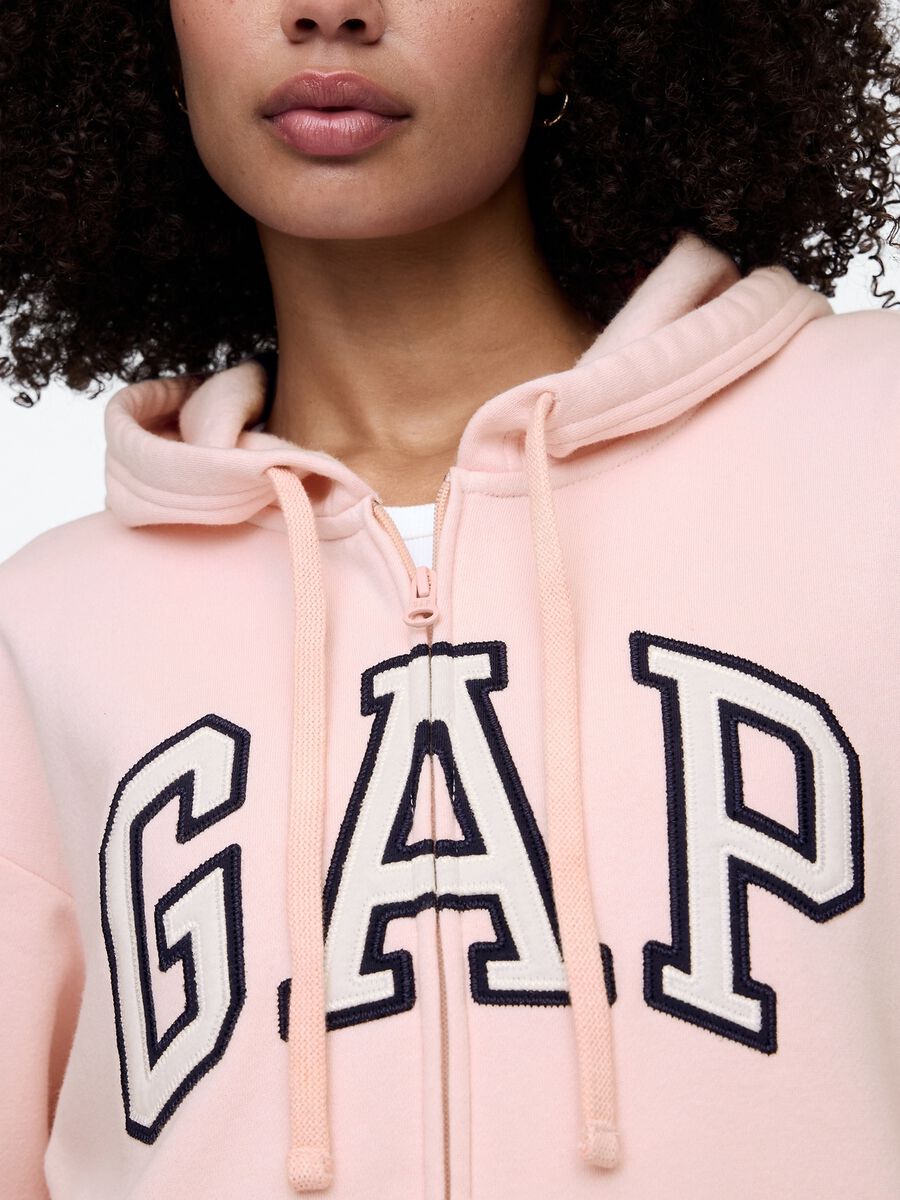 Felpa con cappuccio e full-zip_4