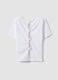 White short-sleeve stretch cotton T-shirt_4