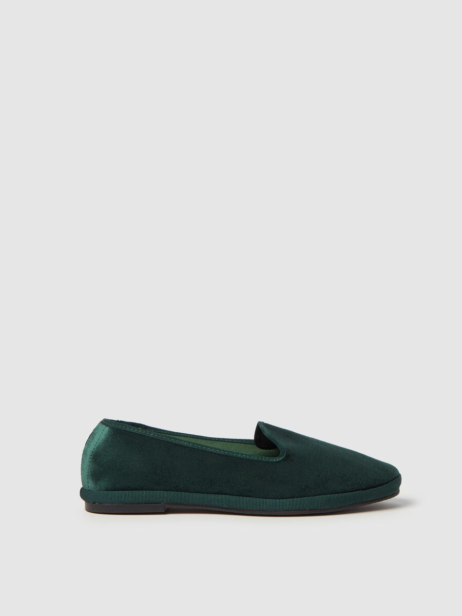 Velvet Friulian slippers_1