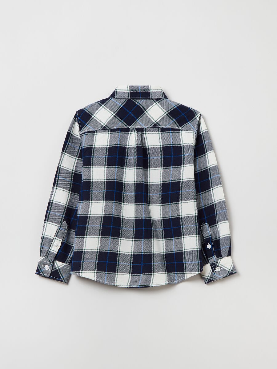 Camicia in flanella con fantasia check_1