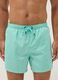 Light blue swim shorts with drawstring waist_1