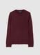 Red Crew Neck Jumper_4