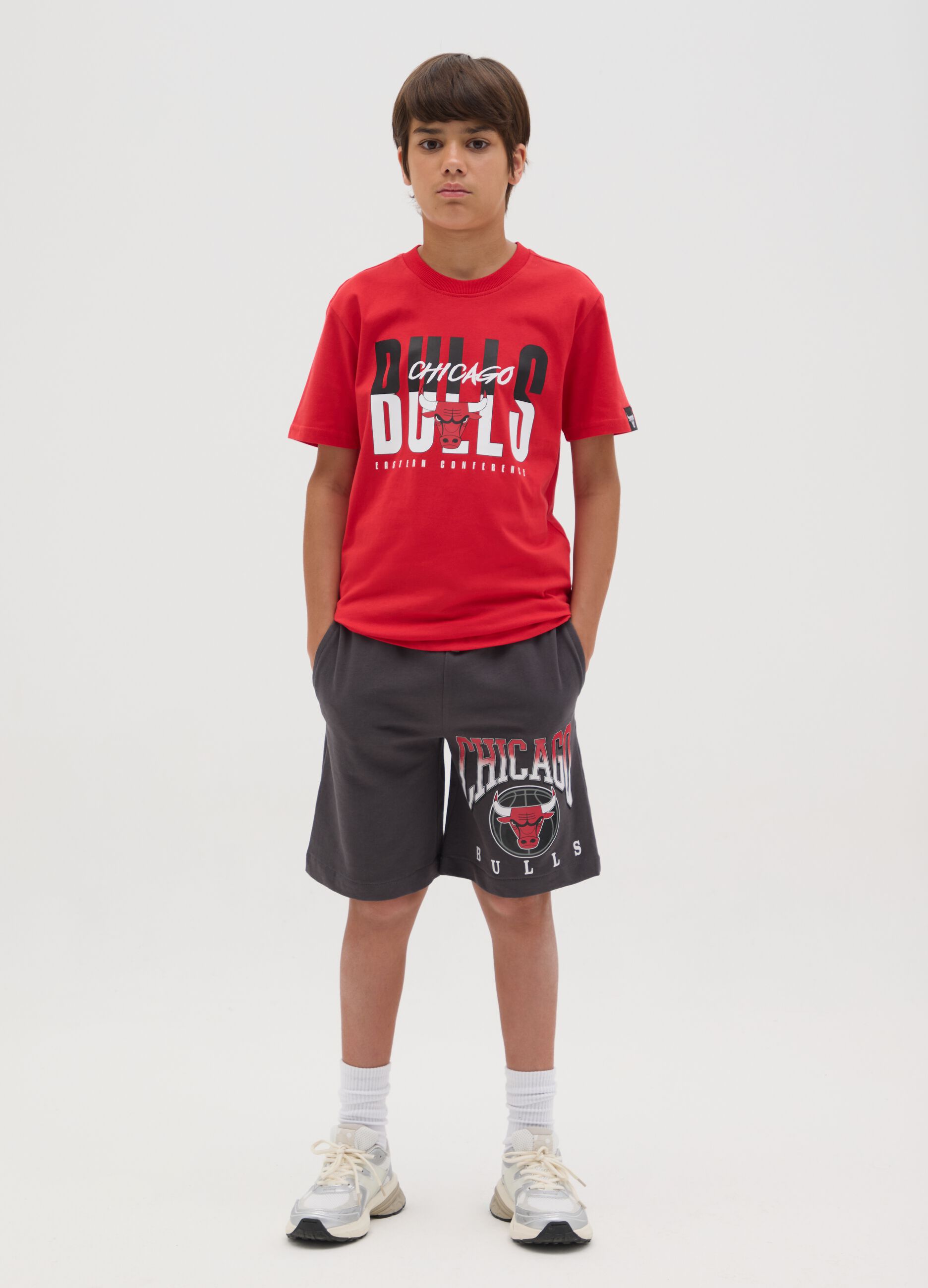 Cotton Chicago Bulls Shorts