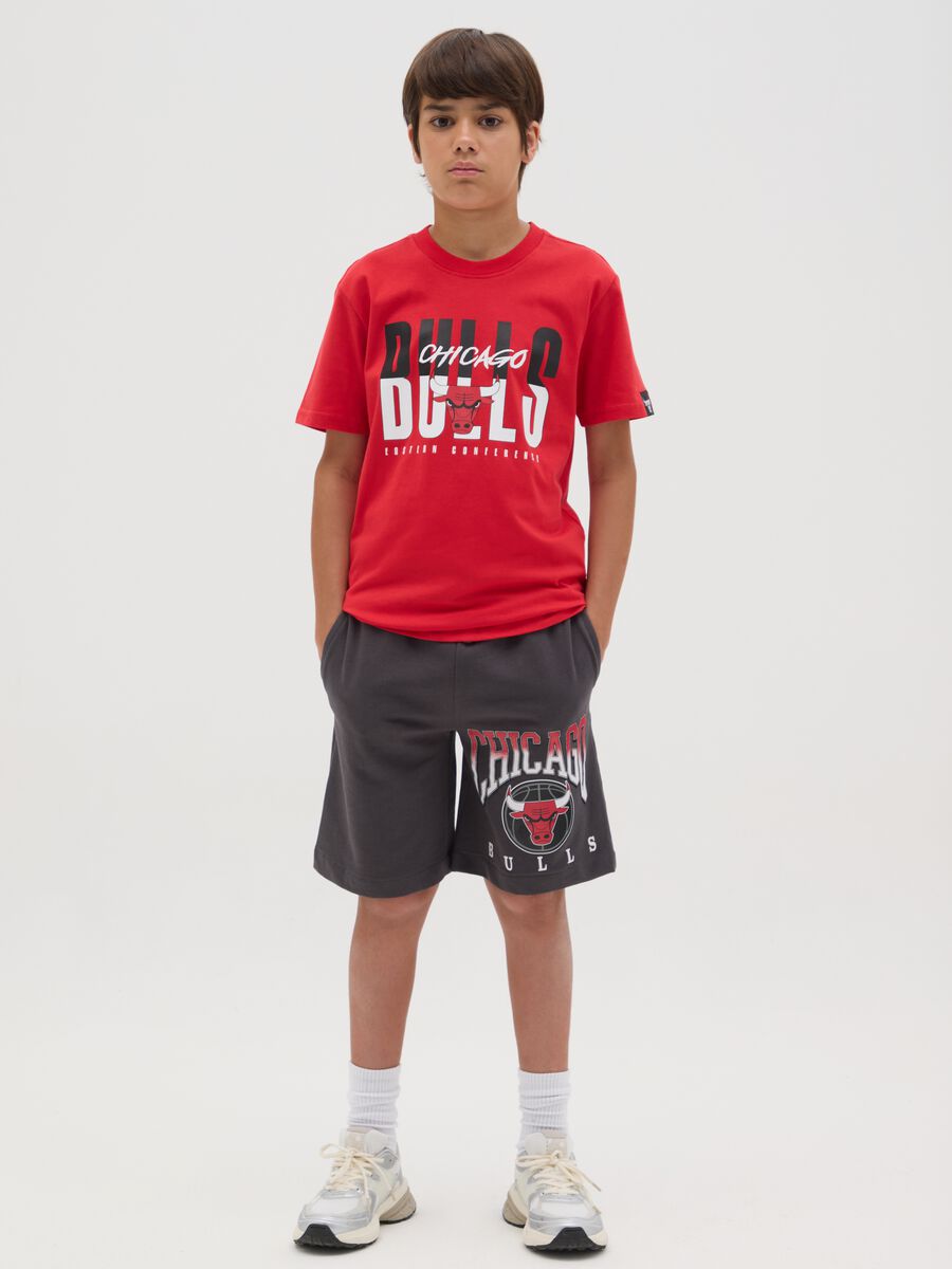 Cotton Chicago Bulls Shorts_1