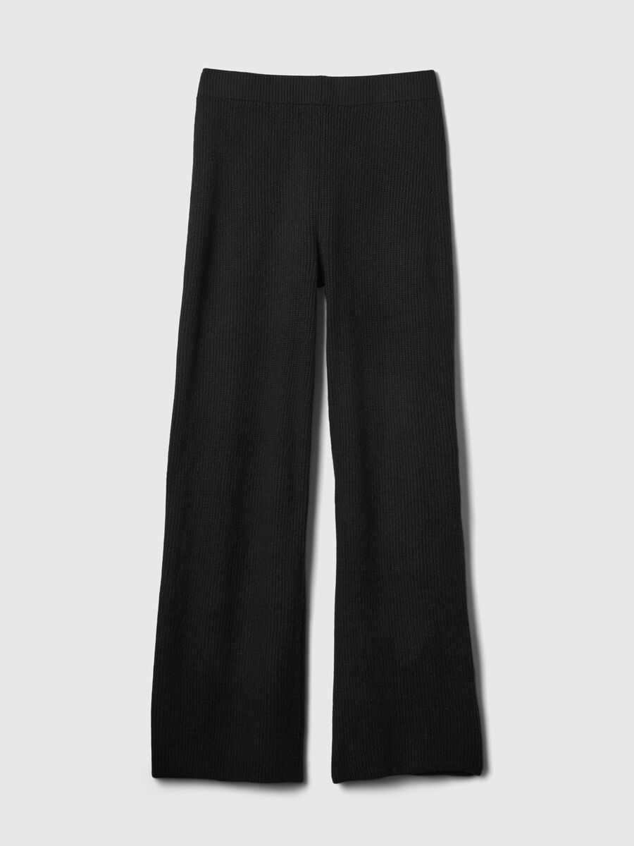 Ribbed wide-leg trousers_5