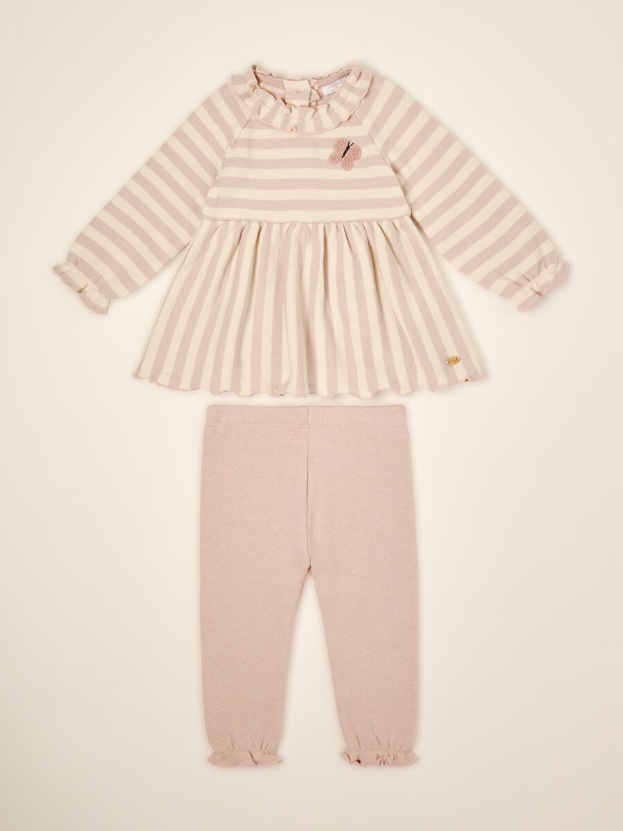 IANA jersey jogging set for baby girl_0