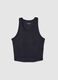 Ribbed Technical Fabric Crop Tank Top ALTAVIA STUDIO_4