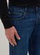 Comfort fit stretch cotton blue jeans_3
