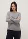 Grey long-sleeve regular fit boat neck t-shirt_0
