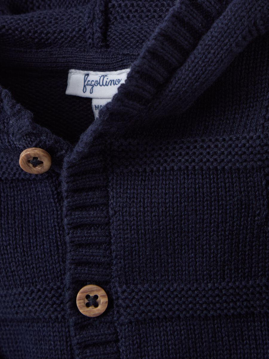 Cotton cardigan with hood_3