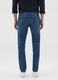 Skinny fit blue denim jeans_2
