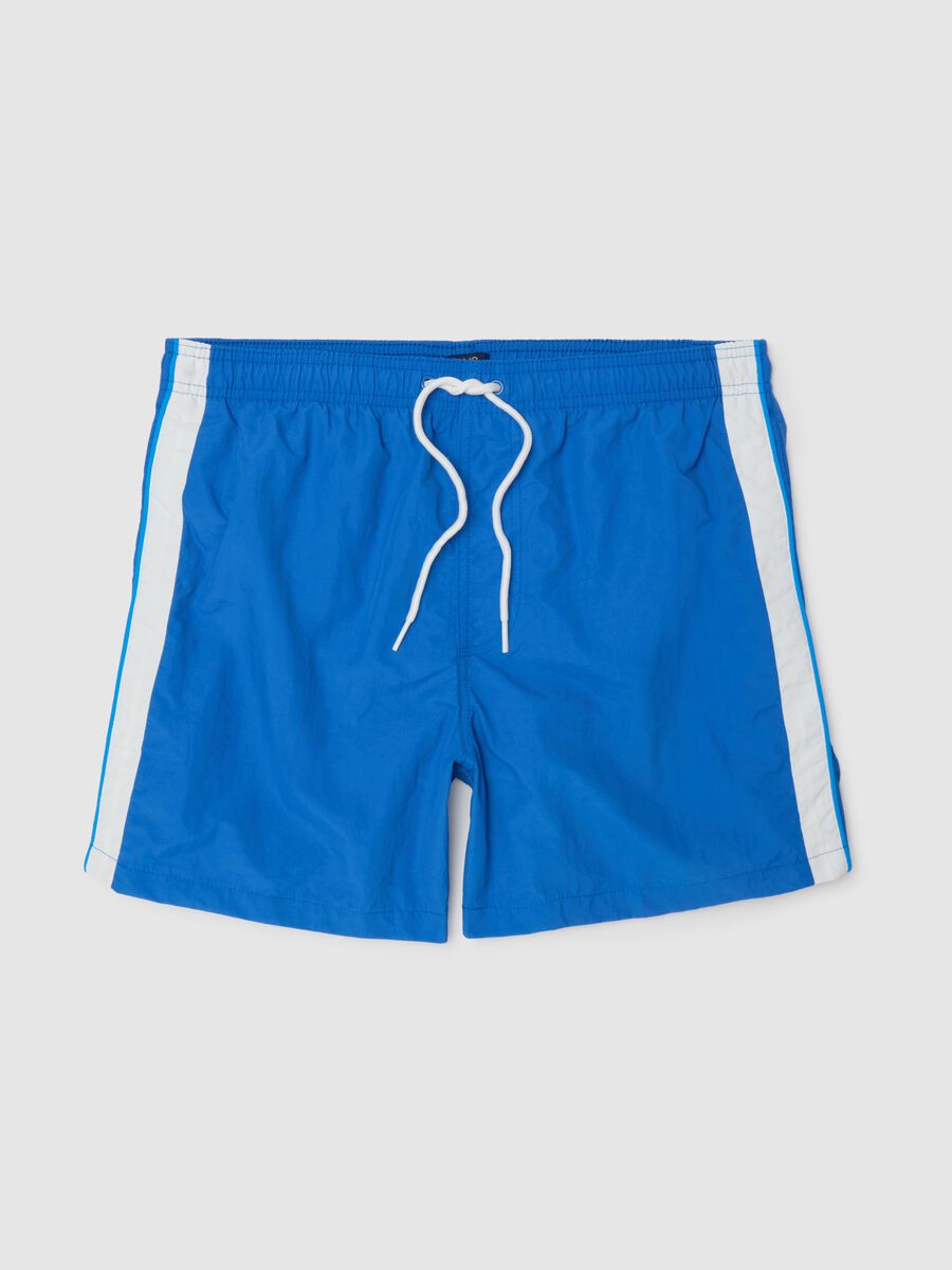 Men's multicolor blend regular fit shorts_0