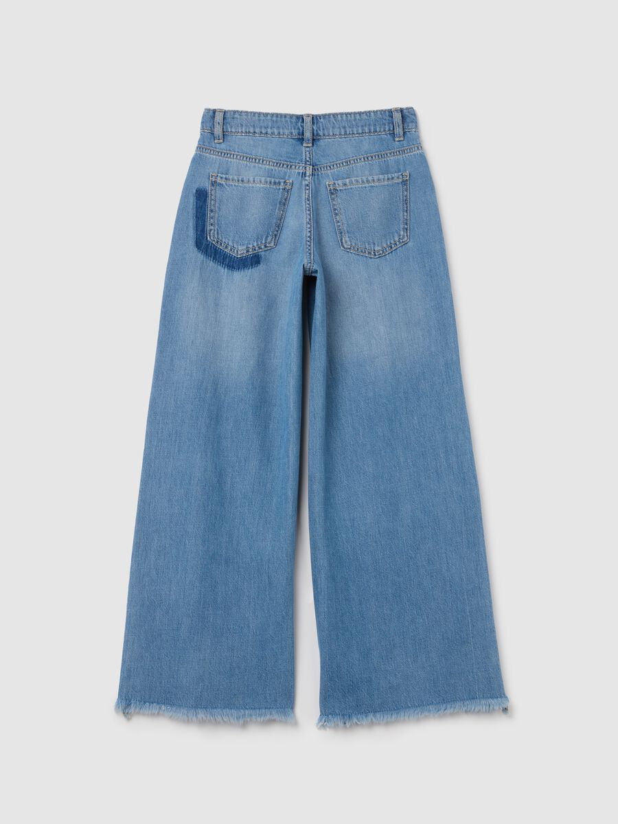 Wide-leg jeans with fringe_4