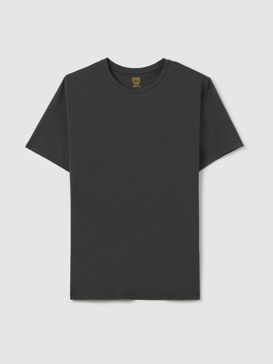 Slim-fit T-shirt in organic cotton_4