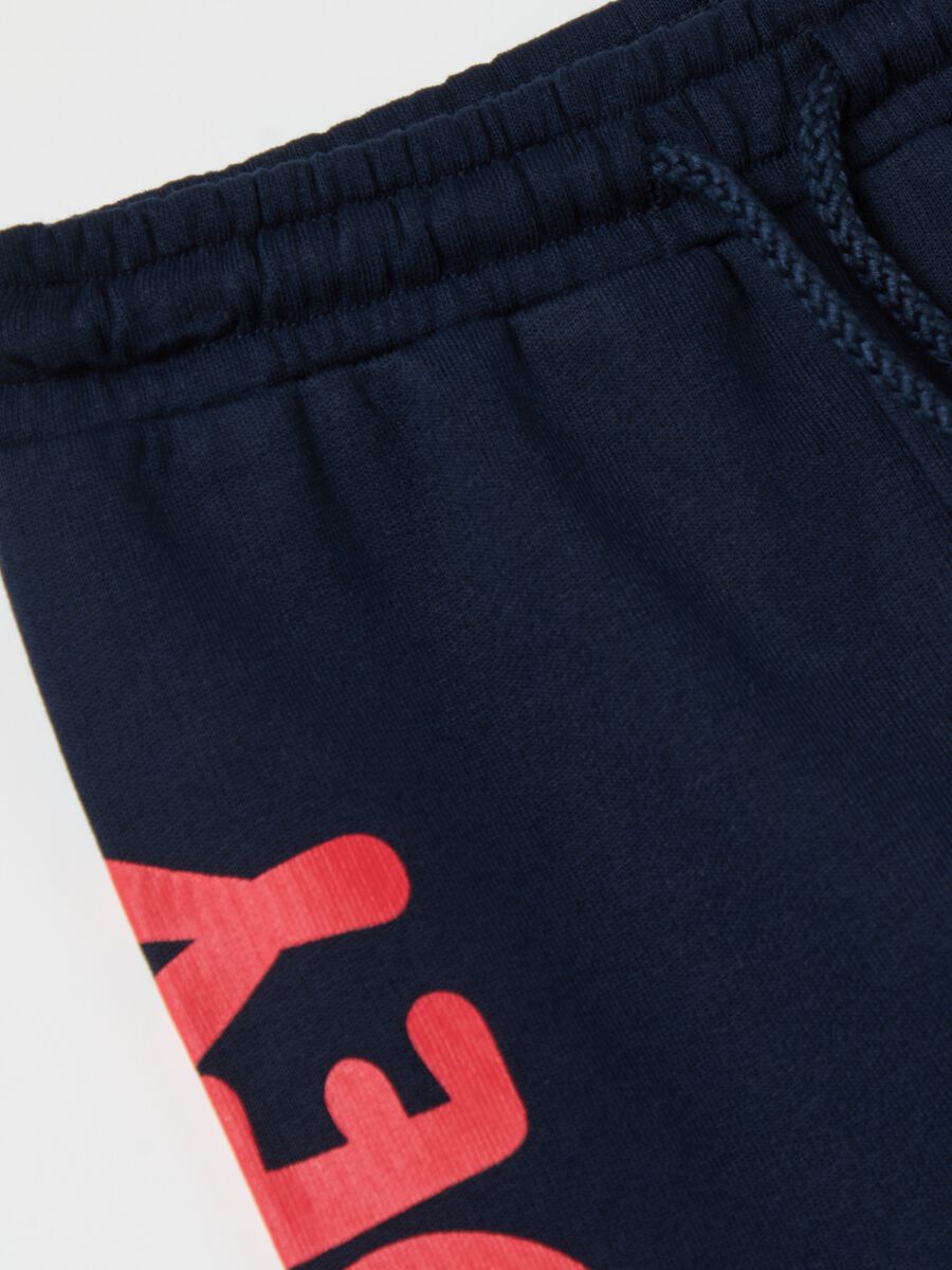 Joggers with drawstring and Spidey print_2