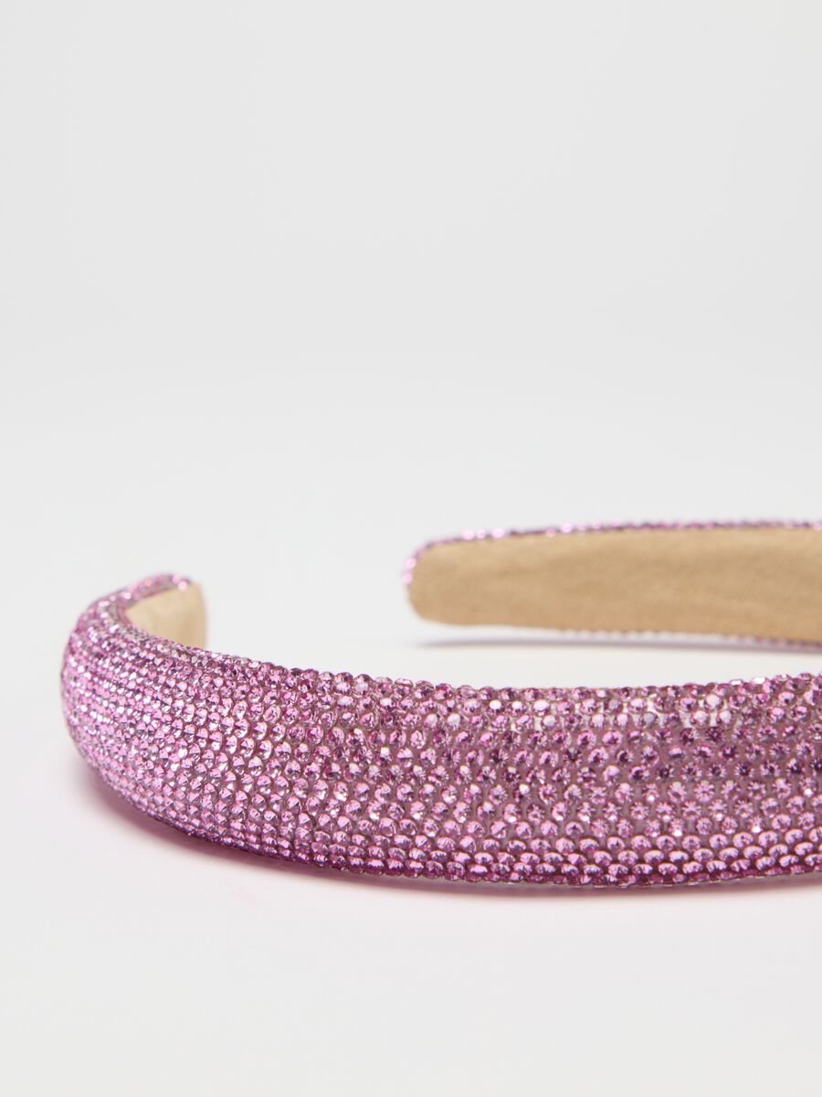 Pink Glitter Headband for Girls_2