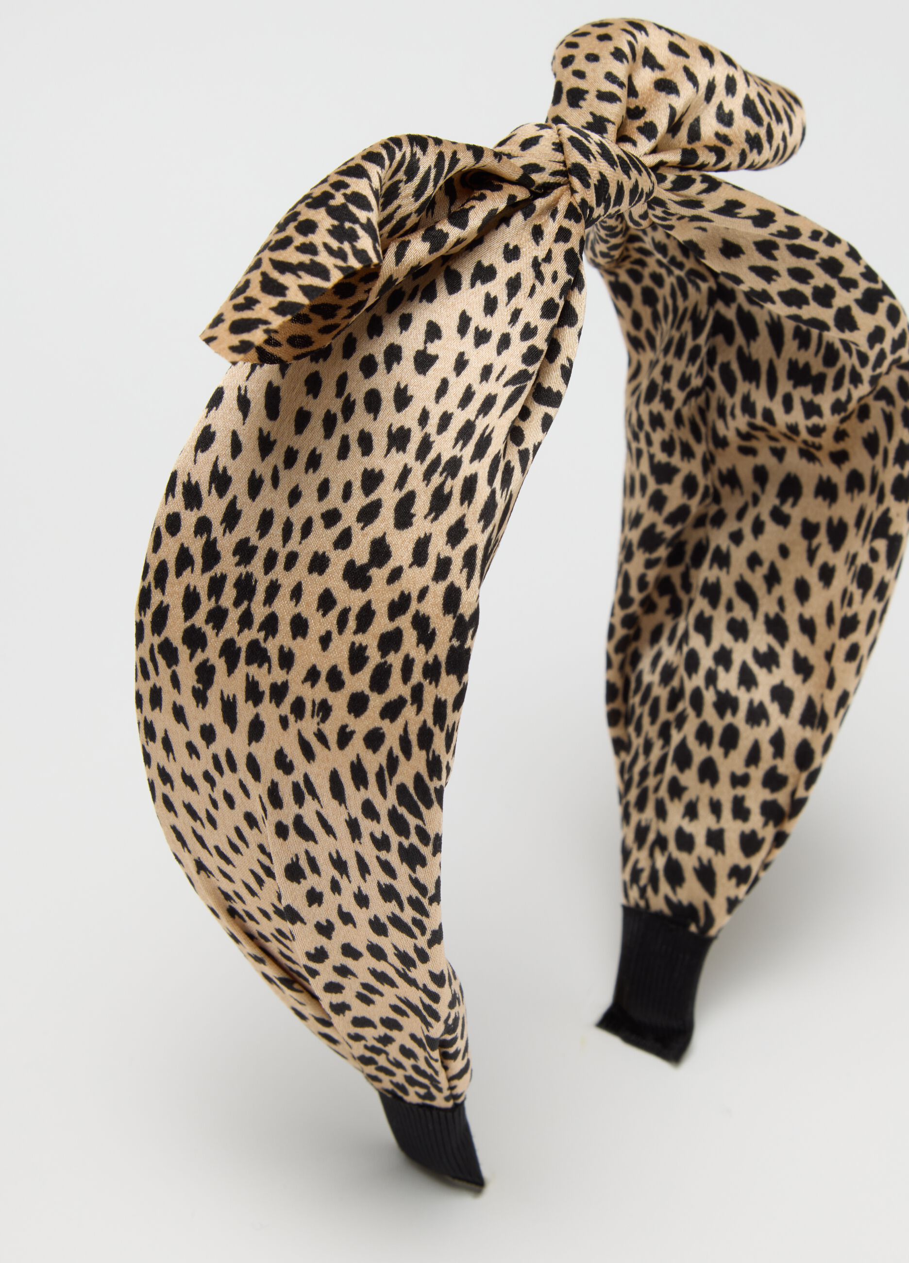 Women's Multi-Color Headband with Leopard Print