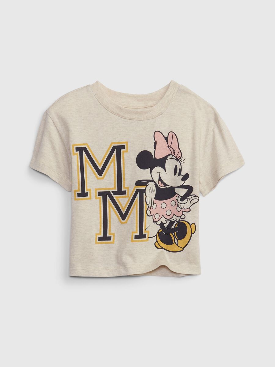 T-shirt boxy fit stampa Disney Minnie_0