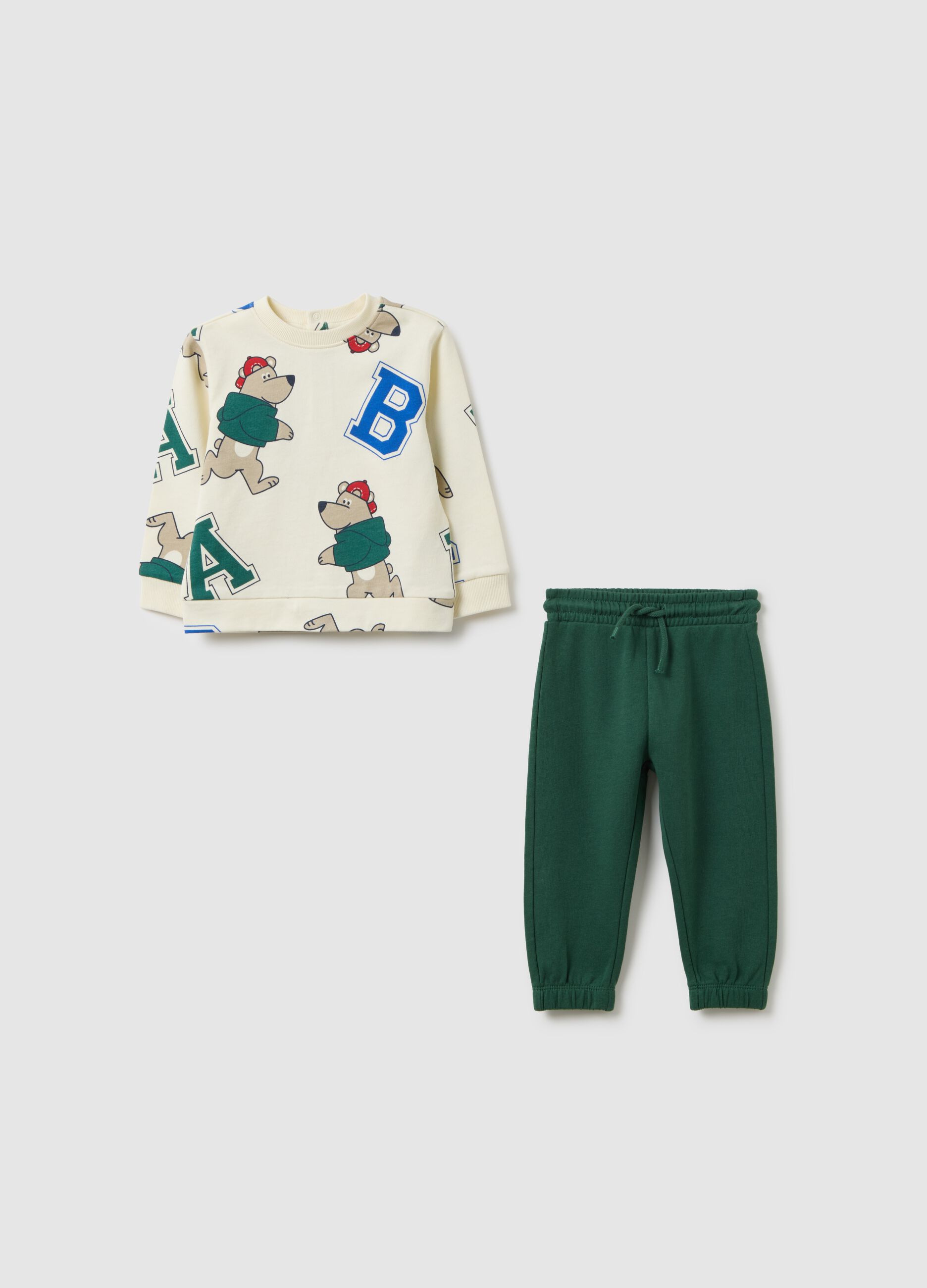 Children's multicolor pure cotton regular fit outfit
