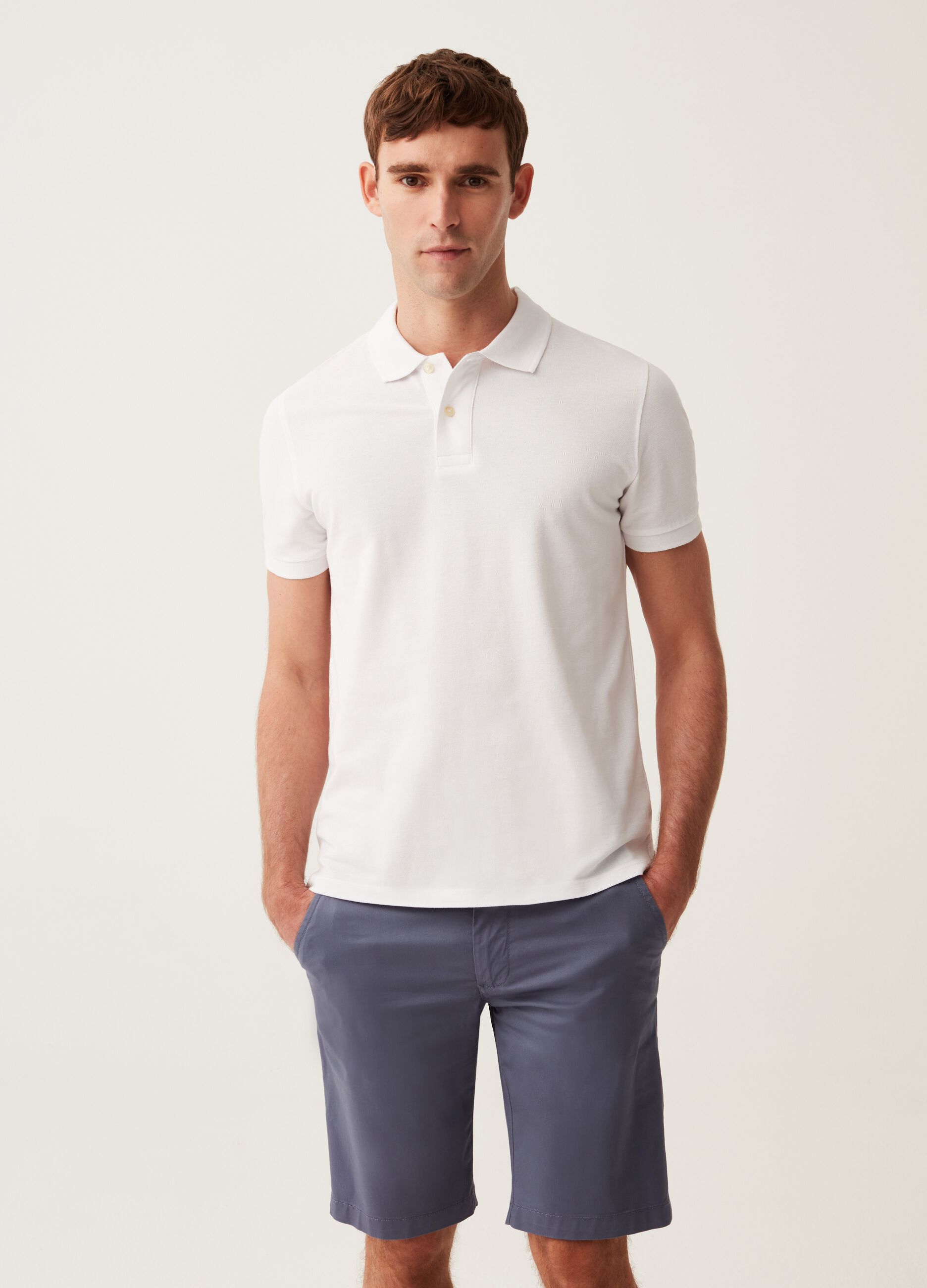 Ovs Bermuda chino in cotone stretch